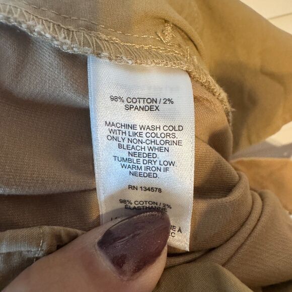 WOMENS VINEYARD VINES SKINNY BUSINESS CASUAL LEG KHAKI PANT SZ 10 - Picture 3 of 3